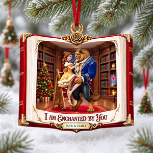 Timeless Fairytale Couple Acrylic Ornament - Personalized Christmas Gift For Couples 07HADH021026