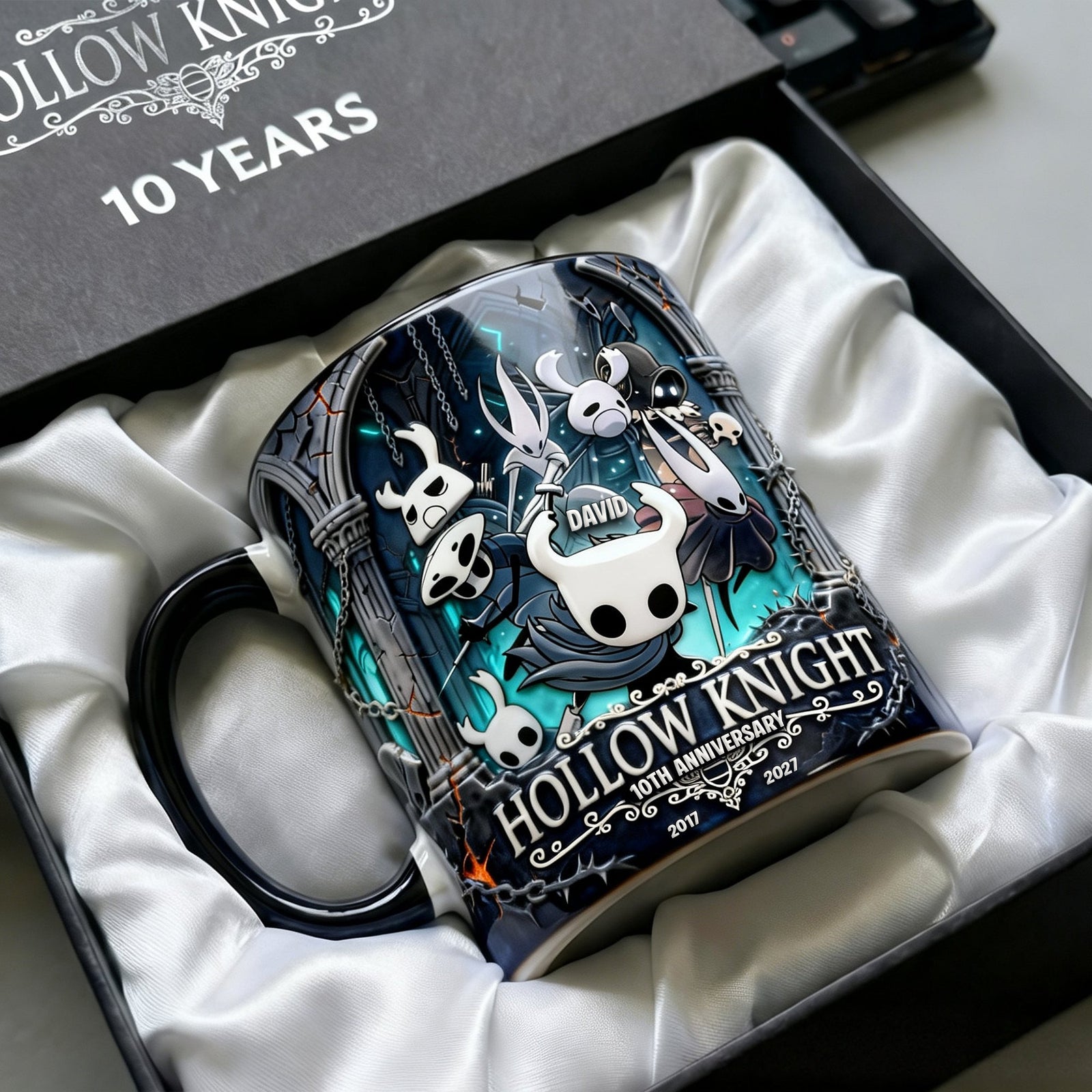 Adorable Warriors Celebrating 10th Anniversary Accent Mug - Personalized Gifts 01nalu130226