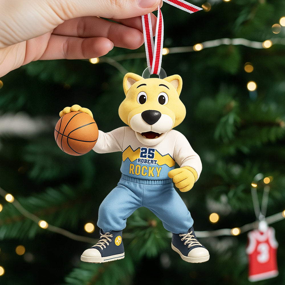 Basketball Ornament Christmas Personalized Gifts For Basketball Lover 04HUDT120925
