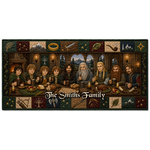 Fantasy Adventure Quilted Table Runner - Personalized Gifts For Family 02naqn140826