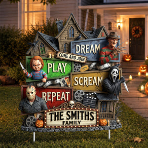 Come And Join! Horror Night Yard Sign - Personalized Halloween Gift For Horror Lovers 03patn030826