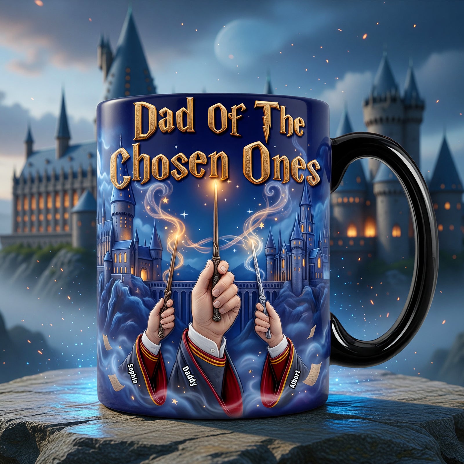 Dad Of The Chosen Ones Heat Changing Mug - Personalized Gifts For Dads 05naqn080526