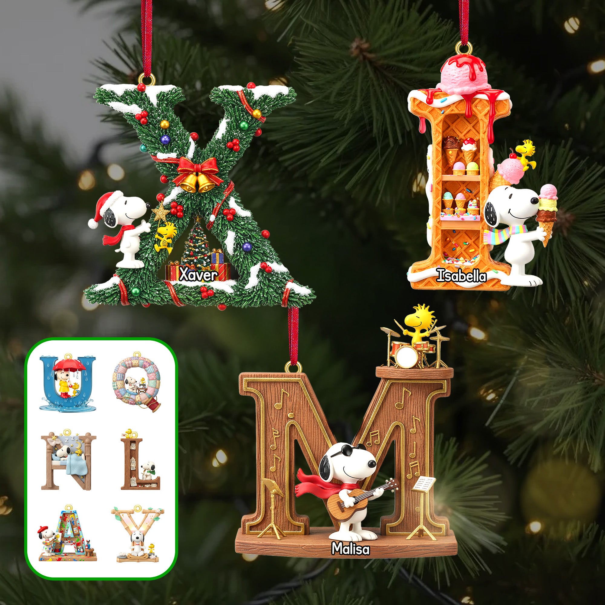 Cute Xmas Hobbies Ornament - Personalized Christmas Gifts 03hymg201125