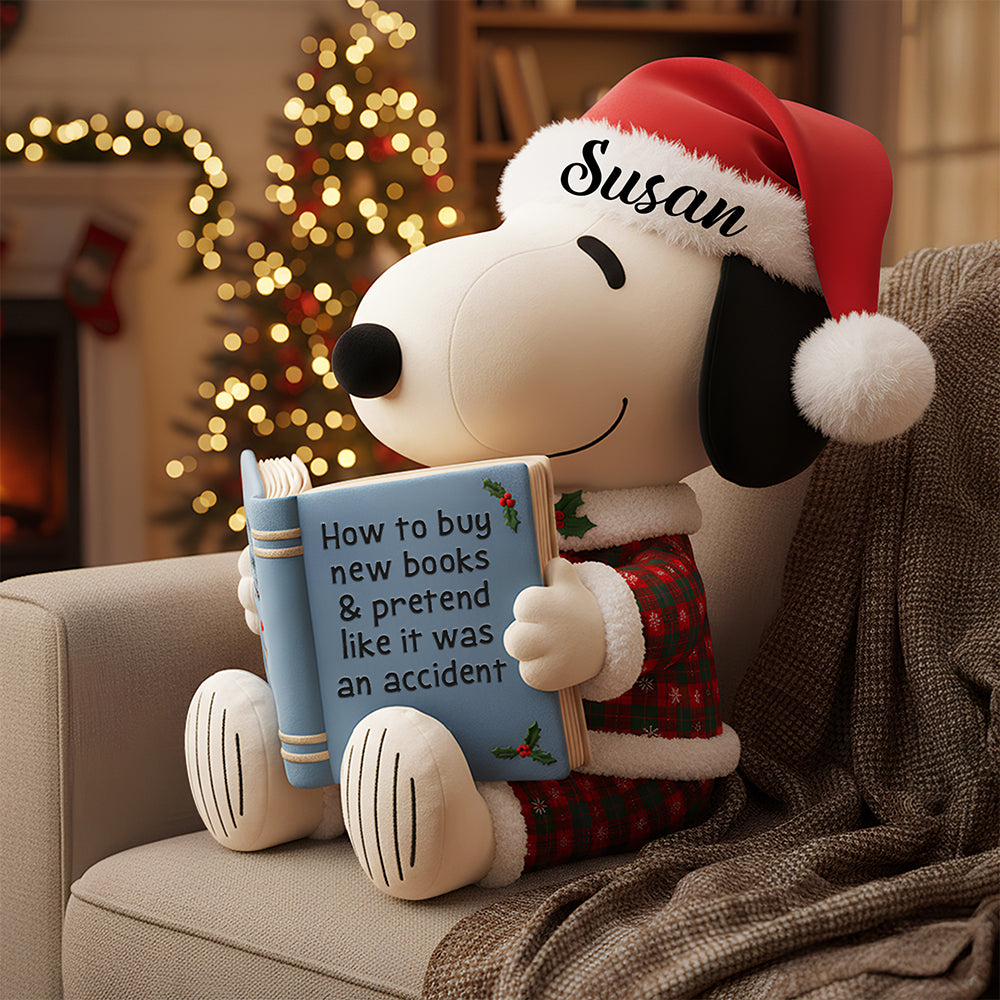 Book Lovers Pillow Personalized Christmas Gifts 07PGDT181125