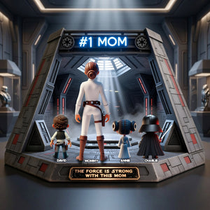 Universe Mom And Kids Acrylic Plaque - Personalized Gifts For Mother's Day 06ohlu060426