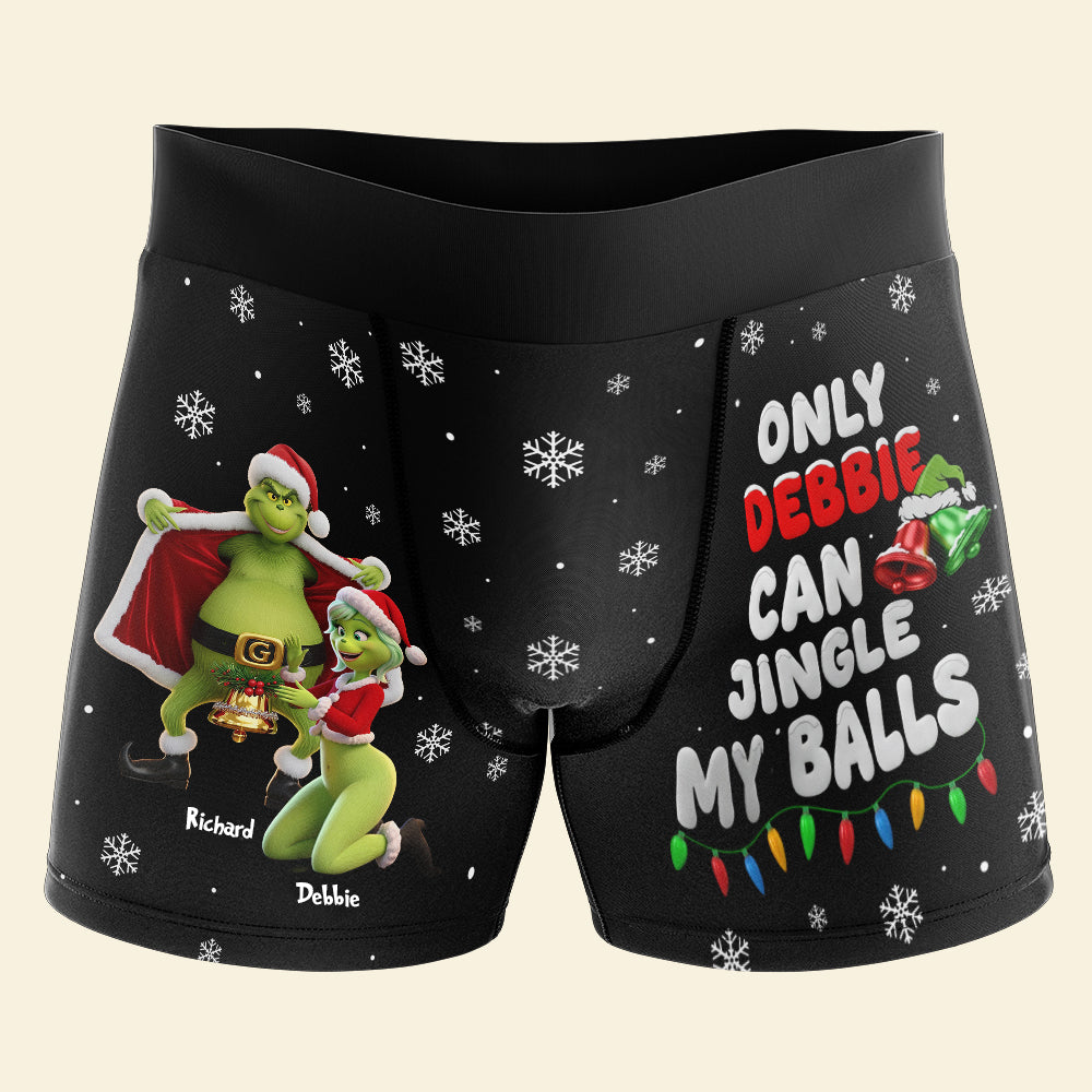 Naughty Couple Men's Boxers - Personalized Christmas Gifts For Him 03ohqn150925