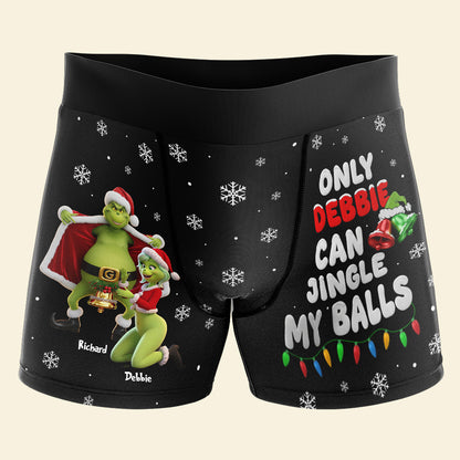 Naughty Couple Men's Boxers - Personalized Christmas Gifts For Him 03ohqn150925