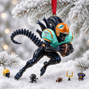 Fierce Dominator Acrylic Ornament - Personalized Gifts For Sport Lovers 06QHLU201026
