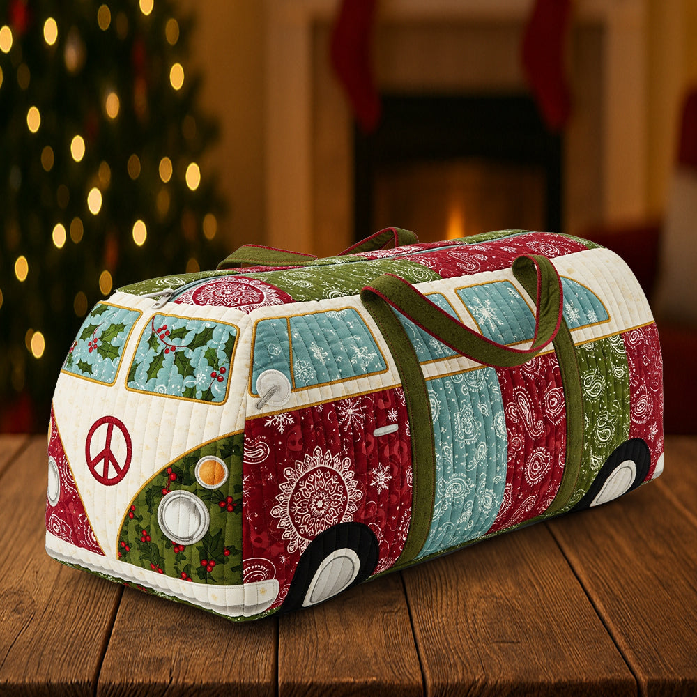 Personalized Christmas Gifts For Car Lovers Quilted Duffle Bag 05hytn100925