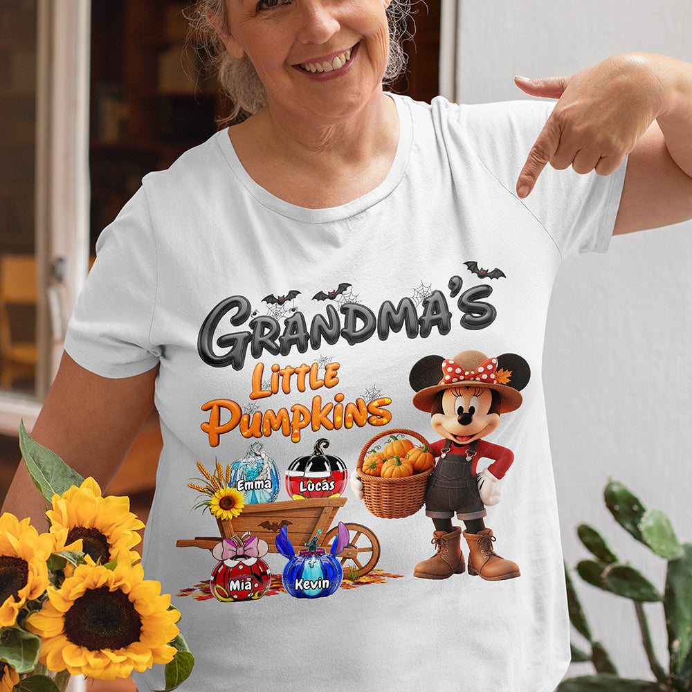 Halloween Grandma Shirt - Personalized Gifts For Grandma 03ohta120825