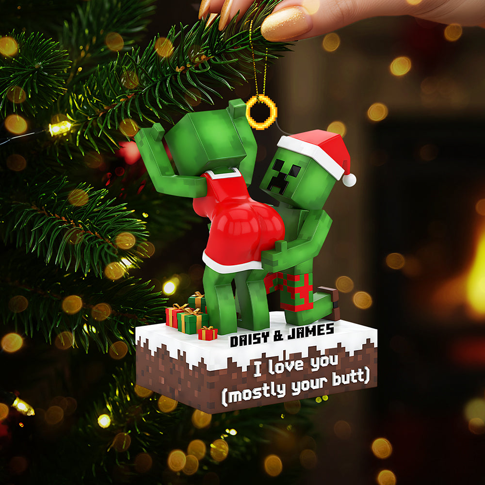 Personalized Gifts For Christmas Couple Acrylic Ornament 01nata120925