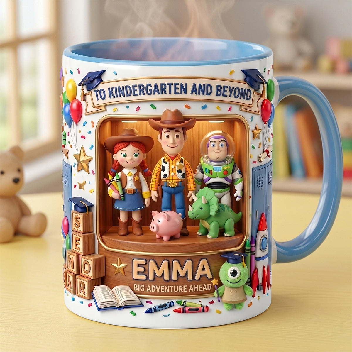Back To School Memory Accent Mug - Personalized Gifts For Kids 02HATA300626