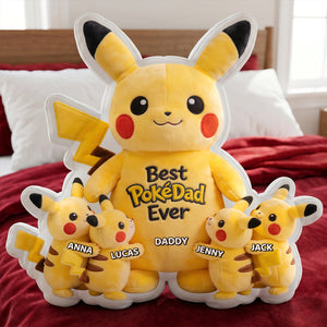 Best Dad Ever Custom Shape Pillow - Personalized Gifts For Dads 01pgtn140526