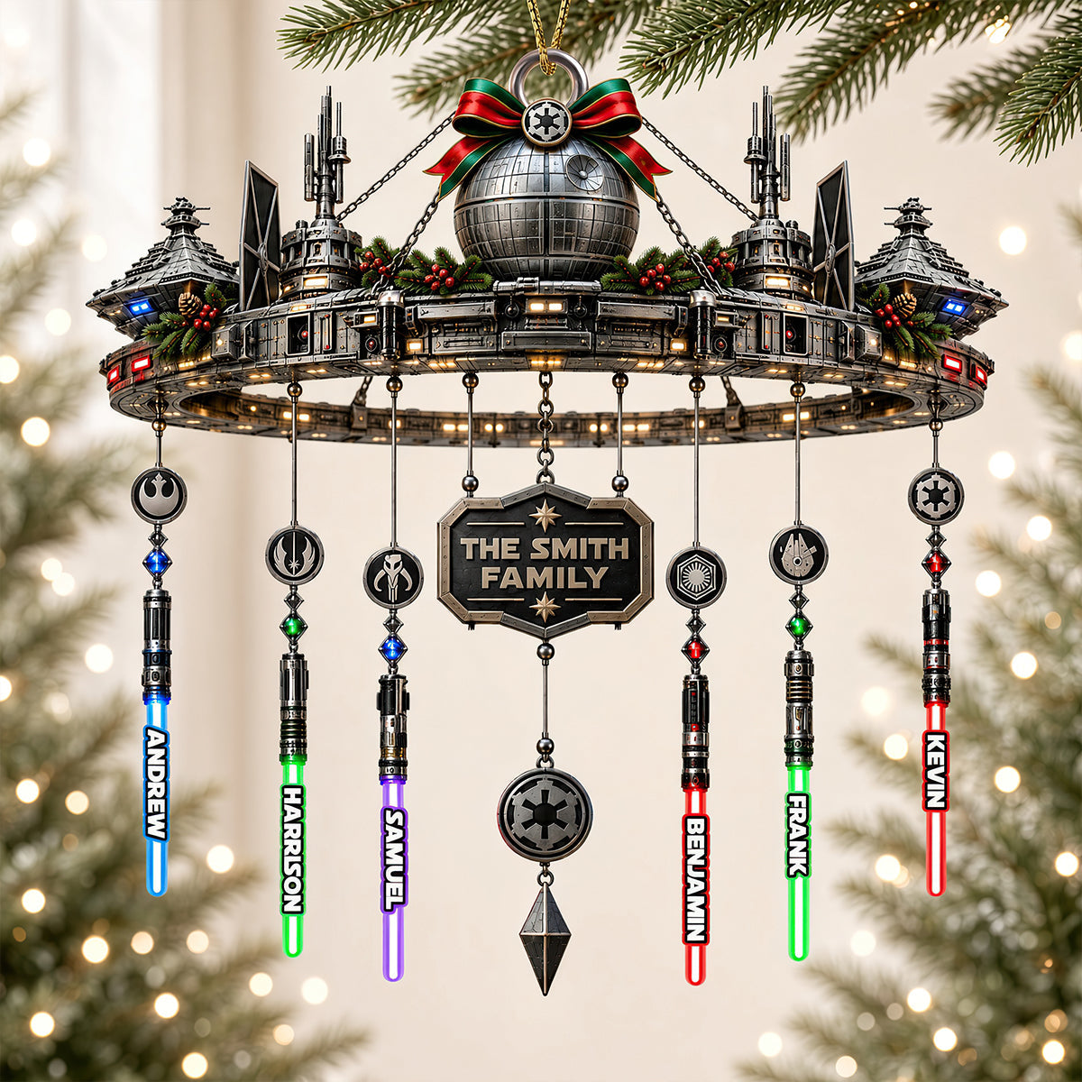 Imperial Darkness Universe Ornament - Personalized Gifts For Family 02ohdt110926
