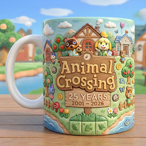 Cute Nostalgic Anniversary Coffee Mug - Personalized Gifts 01qhdt100226