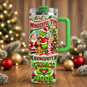 Holiday Spirit Tumbler - Personalized Christmas Gifts 05padh061026