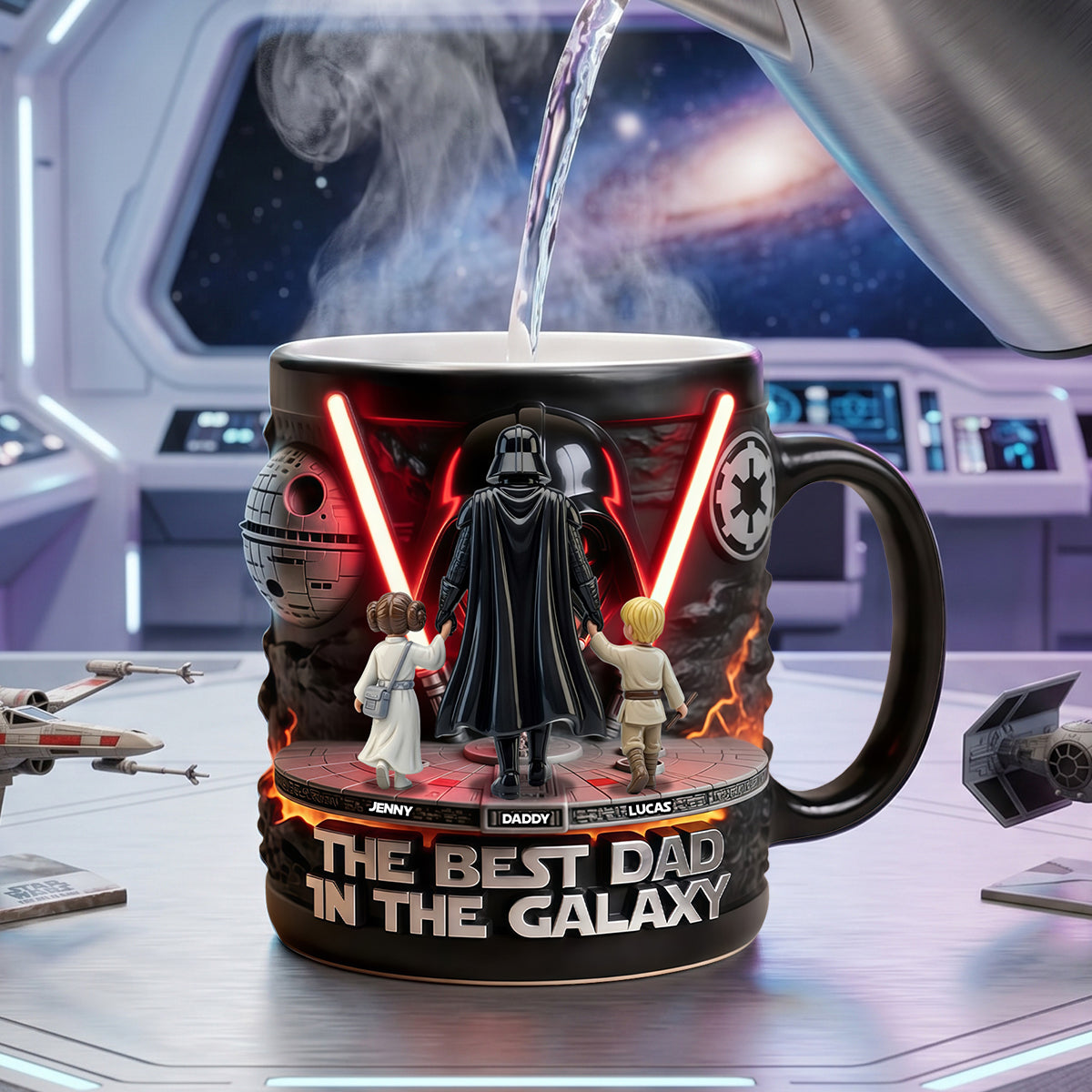 Best Dad Ever Magic Mug - Personalized Gifts For Dad 04tytn160426
