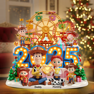 Funny Holiday Acrylic Light Box - Personalized Gifts For Family 02paqn131125