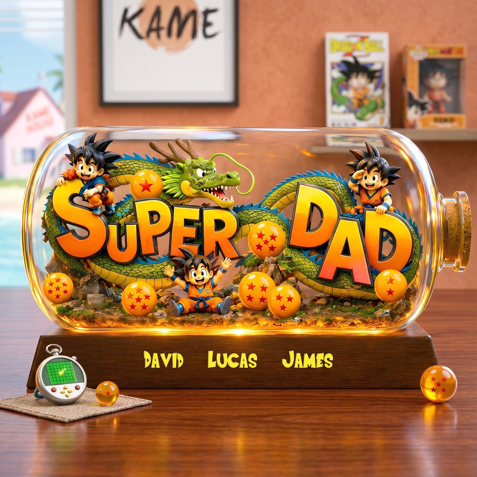 Legendary Dad Acrylic Plaque - Personalized Gifts For Dads 01TOTN290426