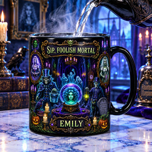 Dark Gothic Magic Coffee Mug - Personalized Gifts For Halloween 05halu070926-Homacus