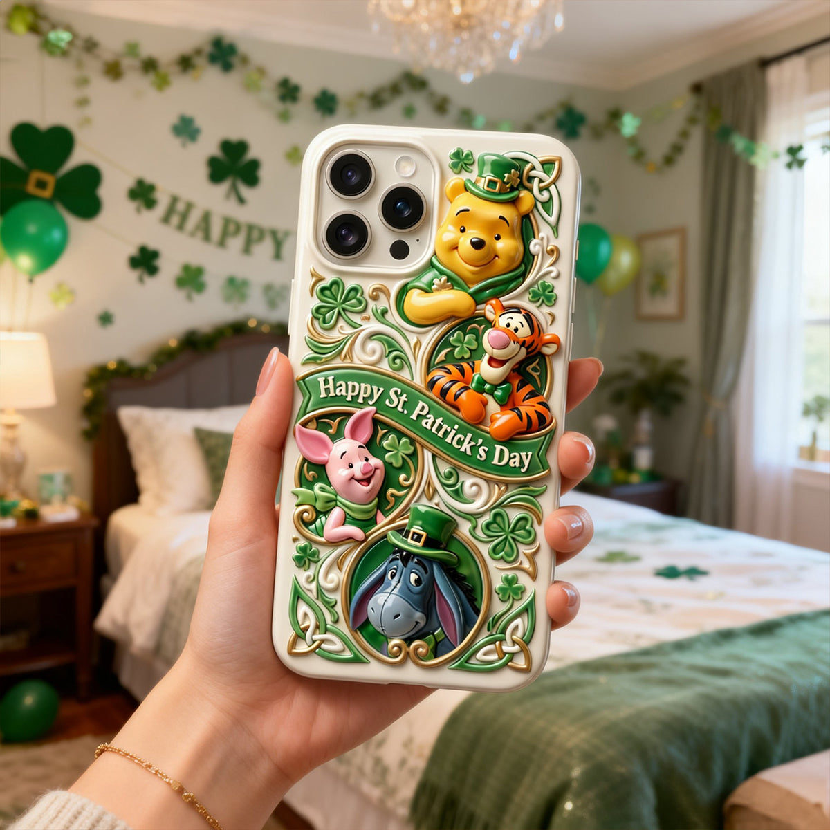 Patrick's Day Phone Case Personalized Gifts 01patn110226