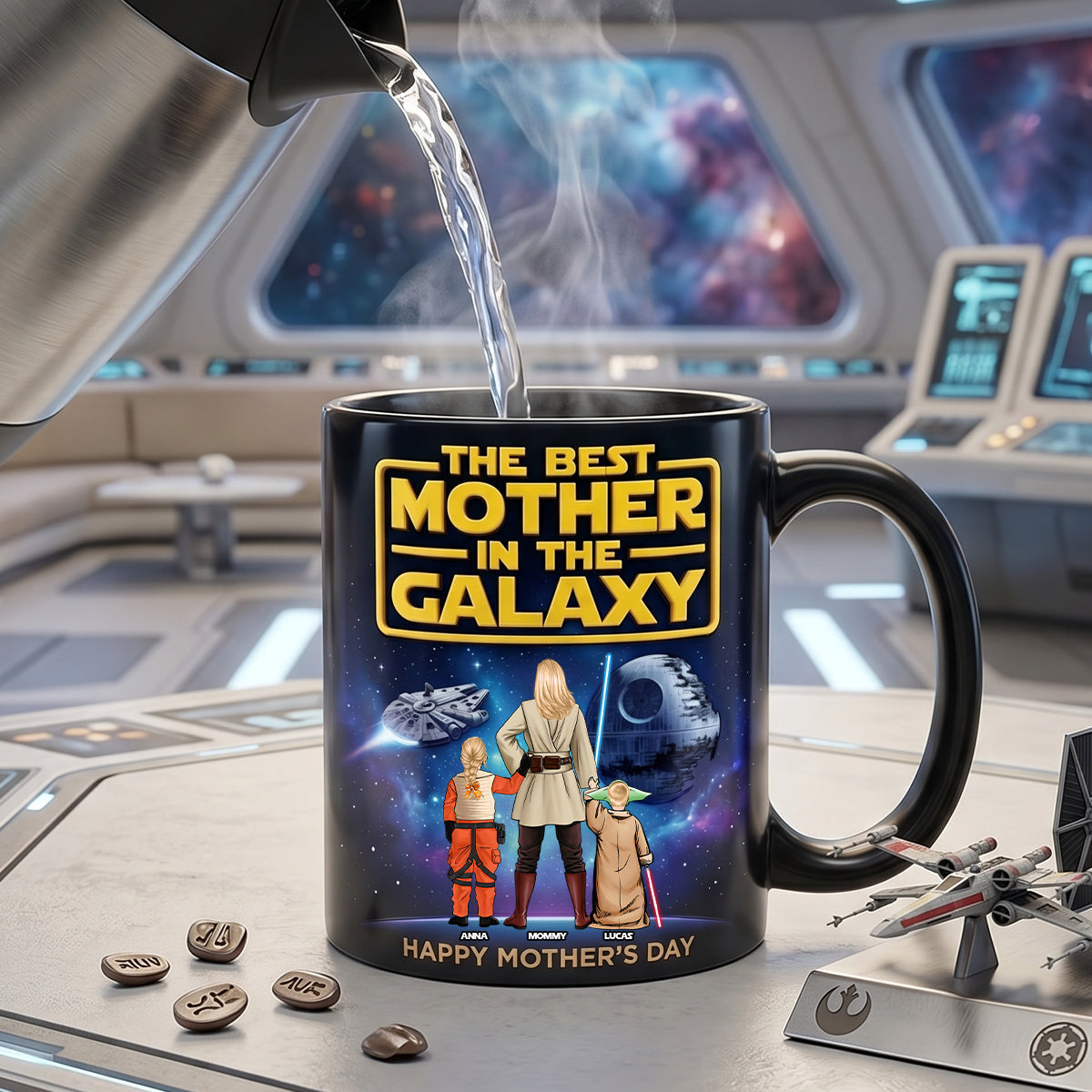The Best Mother Magic Mug - Personalized Gifts For Mothers 03natn140426