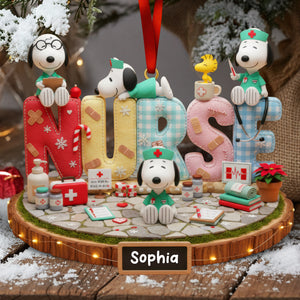 Nurse Appreciation Christmas Ornament – Personalized Gifts For Nurse 03ohqn171125