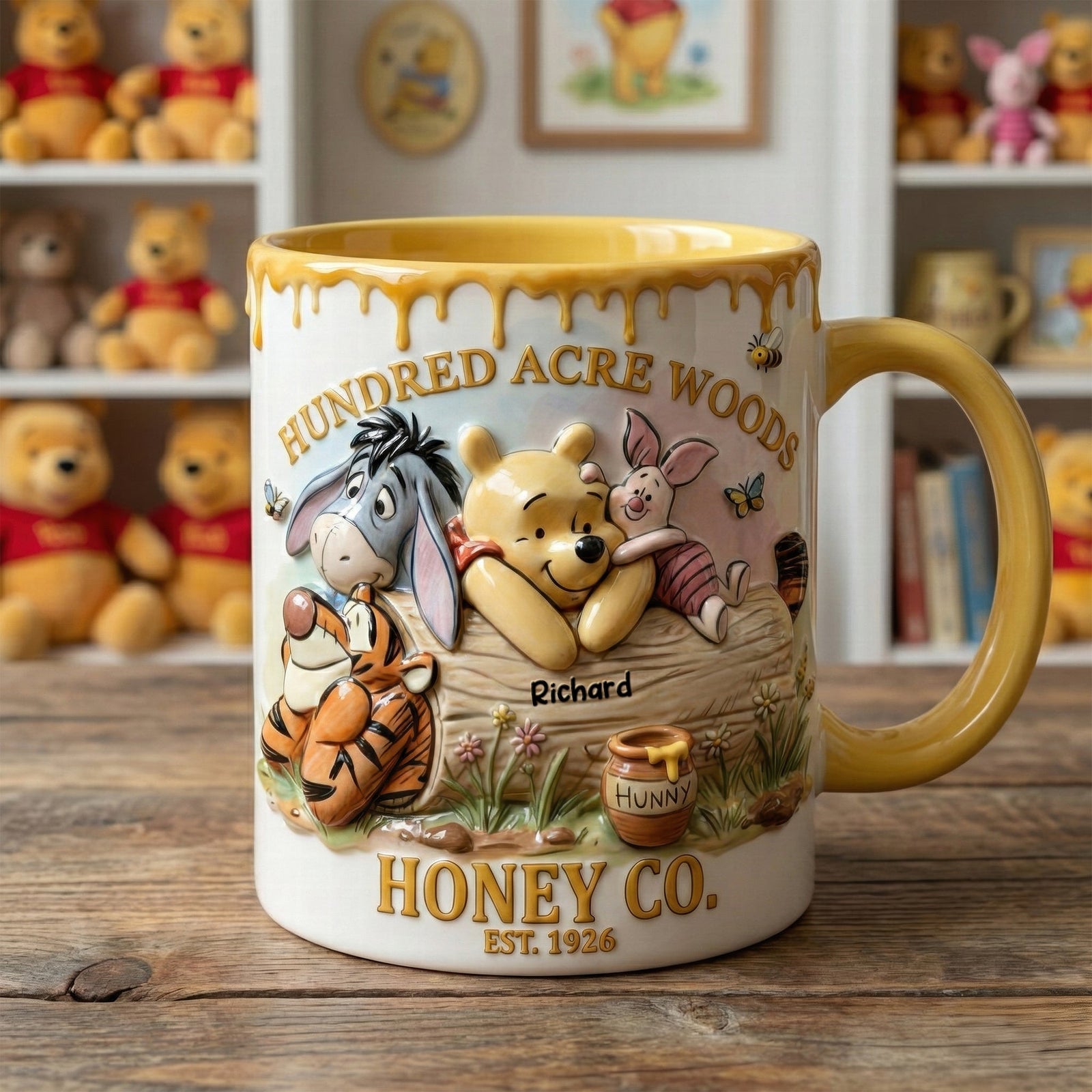 Whimsical Woodland Friends Coffee Mug - Personalized Gifts 05qhqn150126