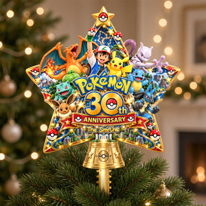 30th Anniversary Creature Family Tree Topper - Personalized Christmas Gifts 02ohdh180926