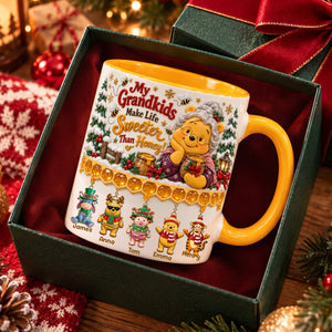 Sweet GrandKids Coffee Mug - Personalized Gifts For Grandma 02palu101026-Homacus