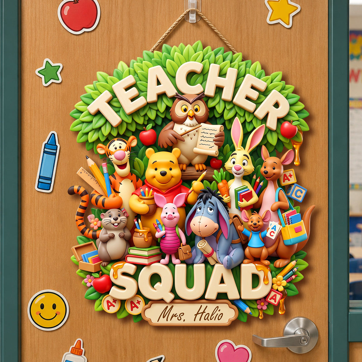 Teacher Squad Acrylic Sign - Personalized Gifts For Teacher 05padh270726