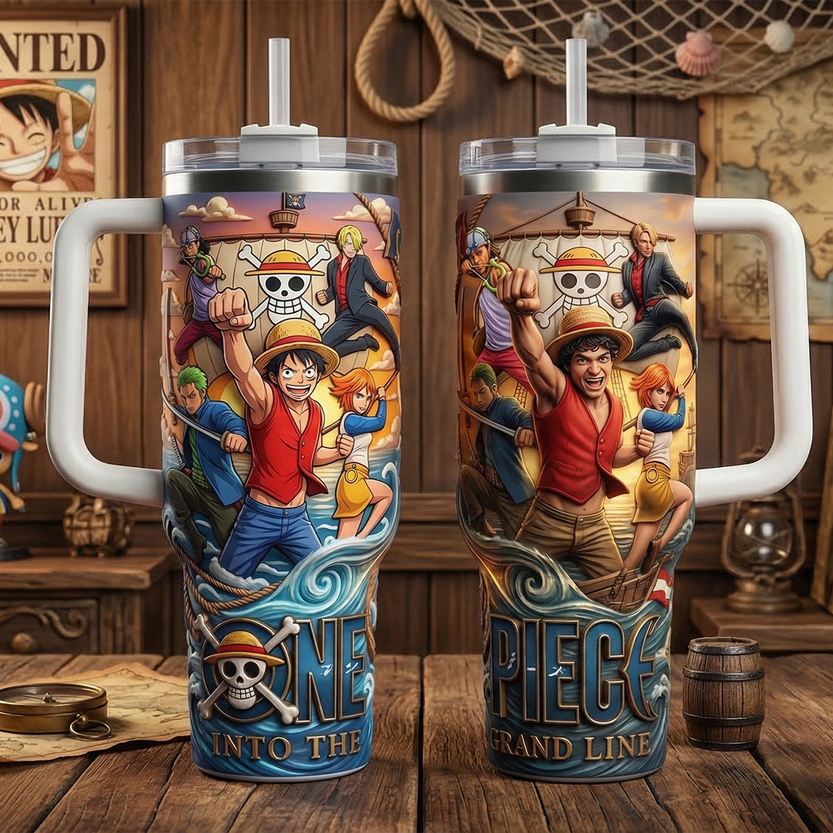 Ocean Adventure Crew Tumbler - Personalized Gift 03NATN180326
