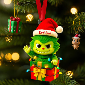 Santa’s Little Ornament Personalized Christmas Gifts 03PGDT180825