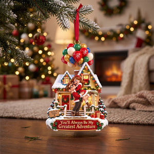 Romantic Couple Christmas Ornament - Personalized Gifts For Couple 03tytn220926