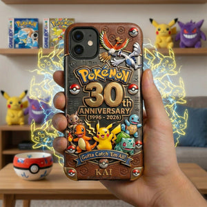 30 Years Of Monster Adventure Phone Case - Personalized Anniversary Gift 03TGTN020326