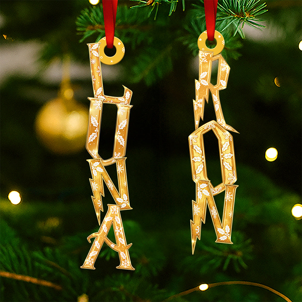 Alphabet Ornament Personalized Christmas Gifts 06TODT291025