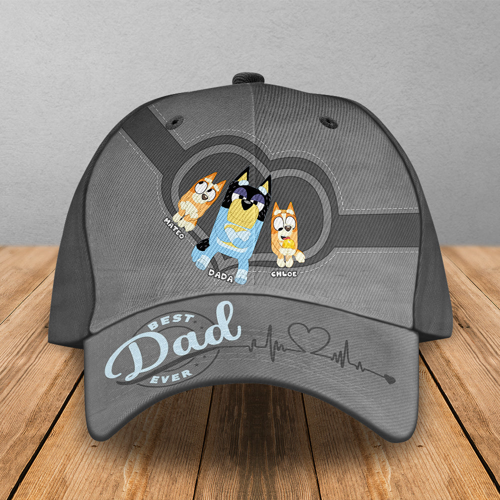 Best Dog Dad Classic Cap - Personalized Gifts For Father 051ACDT020524-Homacus