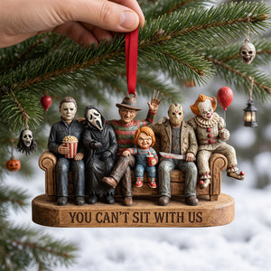 Midnight Slashers Merry Christmas Acrylic Ornament - Personalized Christmas Gifts For Horror Lovers 04nalu081026
