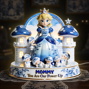 Queen Mommy & Little Power Up Light Box - Personalized Gifts For Moms 02PGTA160426