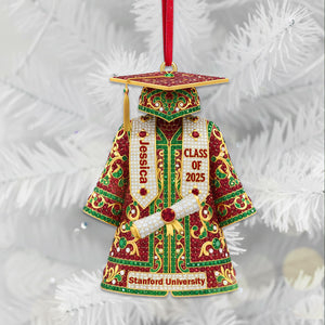 Personalized Gifts For Graduates Christmas Ornament 04ohmg181025 - Ornament - GoDuckee