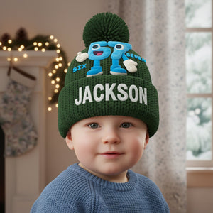Funny Bobble Beanie Hat - Personalized Gifts For Christmas 01nalu191125