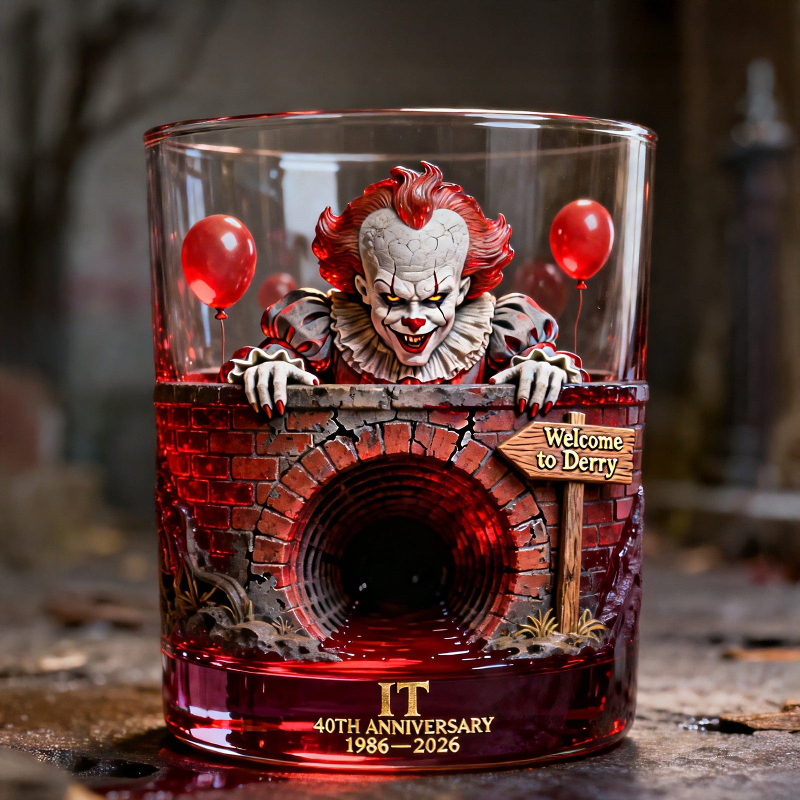 Scary Monstrous Drinking Glass - Personalized Gifts 02namg200126