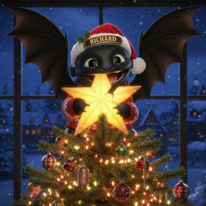 Fantasy Tree Topper - Personalized Christmas Gifts 06TGQN181125