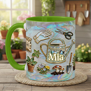 Gardening Coffee Accent Mug - Personalized Gifts For Garden Lovers 02pata291225
