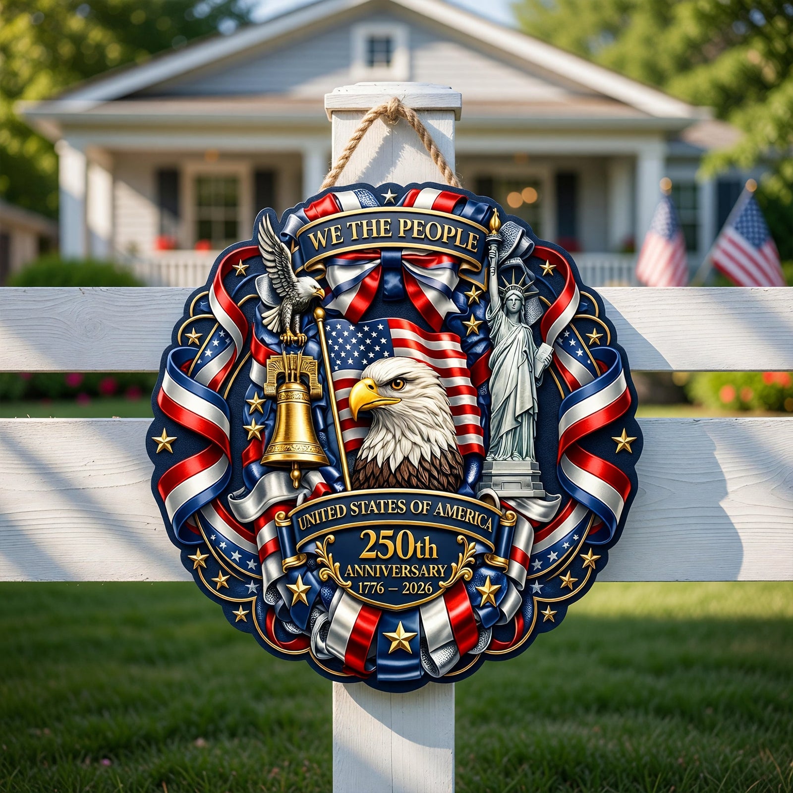Celebrated America 250th Anniversary Acrylic Sign - Gifts For Patriots 03toqn300526