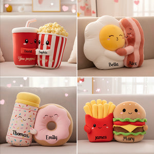Couple Food Pillow Personalized Gifts For Couple 07PGDT211125