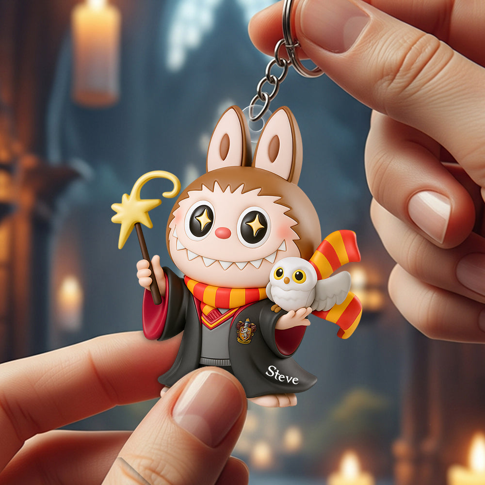 Magic Pupil Keychain Personalized Gifts For Fantasy Lovers 05HUDT190625