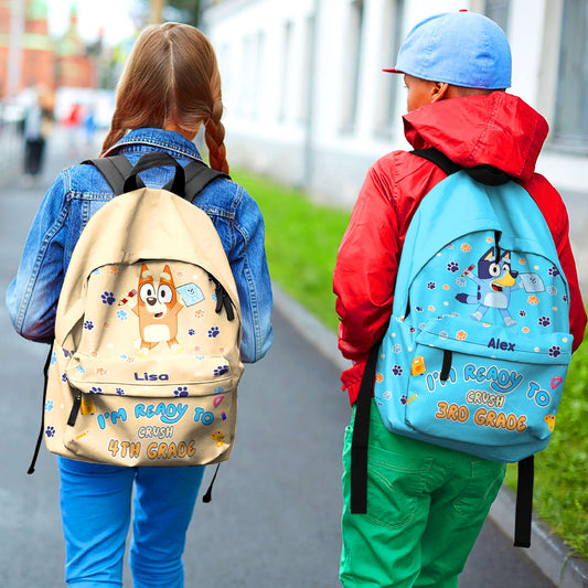 Personalized Gift For Kids Backpack 03HUMH030724 Back To School-Homacus