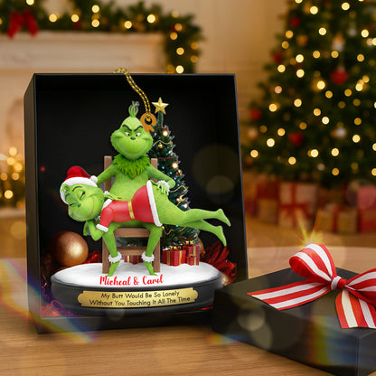Personalized Gifts For Christmas, Couple Acrylic Ornament 03namg220825