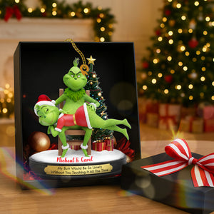 Personalized Gifts For Christmas, Couple Acrylic Ornament 03namg220825